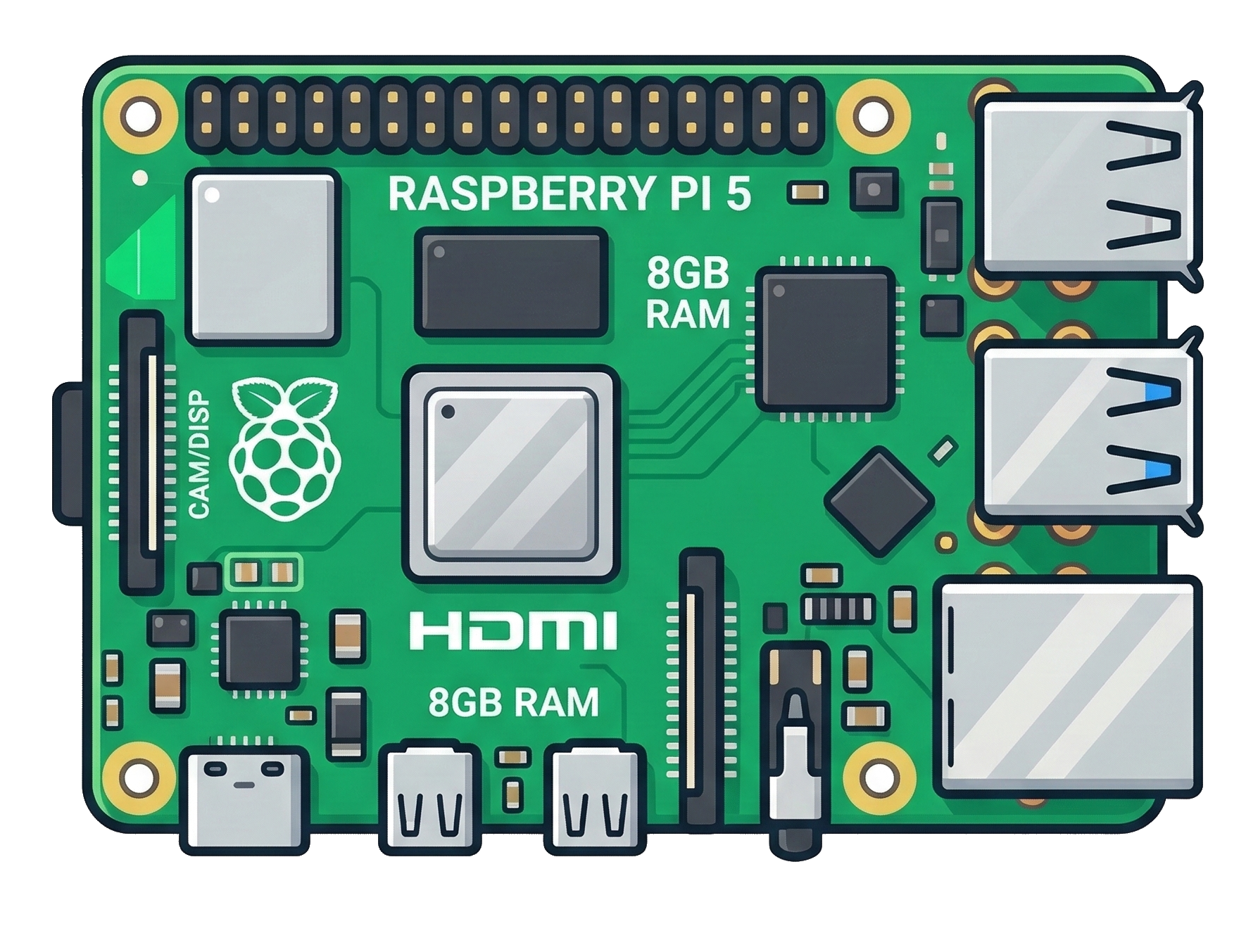 Raspberry Pi Icon
